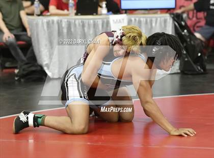 Thumbnail 1 in Claremont vs Lakewood & San Gorgonio (CIF Southern Section Wrestling Championships) photogallery.