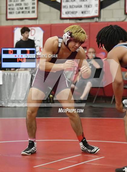 Thumbnail 1 in Claremont vs Lakewood & San Gorgonio (CIF Southern Section Wrestling Championships) photogallery.