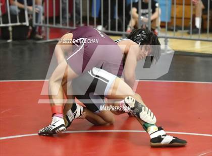 Thumbnail 3 in Claremont vs Lakewood & San Gorgonio (CIF Southern Section Wrestling Championships) photogallery.