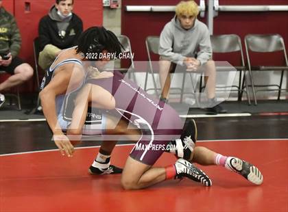 Thumbnail 2 in Claremont vs Lakewood & San Gorgonio (CIF Southern Section Wrestling Championships) photogallery.