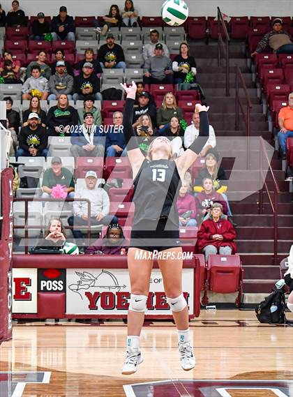 Thumbnail 3 in Franklin vs Little River Academy (UIL 3A Region III Bi-District Playoff) photogallery.