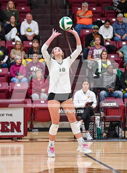 Thumbnail 2 in Franklin vs Little River Academy (UIL 3A Region III Bi-District Playoff) photogallery.