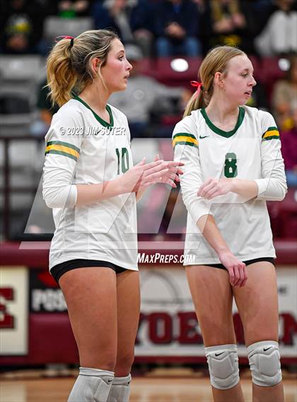 Thumbnail 2 in Franklin vs Little River Academy (UIL 3A Region III Bi-District Playoff) photogallery.
