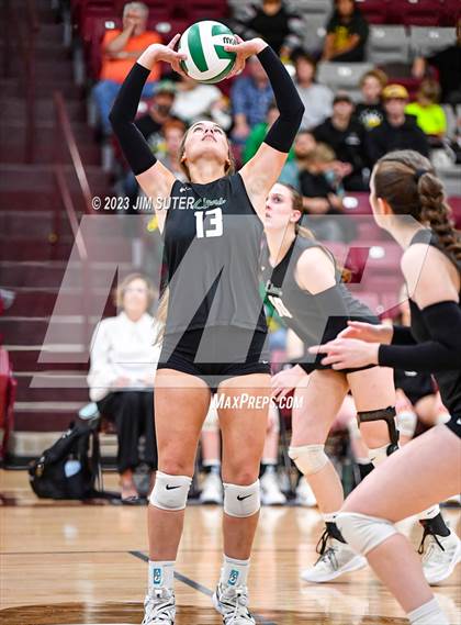 Thumbnail 2 in Franklin vs Little River Academy (UIL 3A Region III Bi-District Playoff) photogallery.