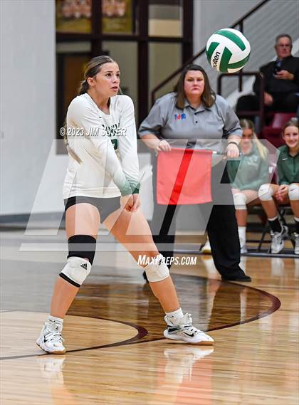 Thumbnail 2 in Franklin vs Little River Academy (UIL 3A Region III Bi-District Playoff) photogallery.