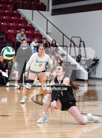 Thumbnail 3 in Franklin vs Little River Academy (UIL 3A Region III Bi-District Playoff) photogallery.