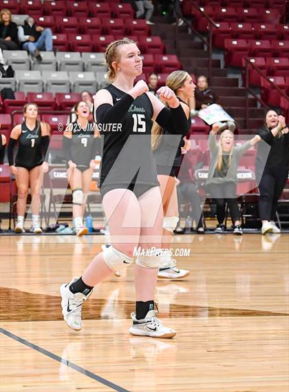 Thumbnail 3 in Franklin vs Little River Academy (UIL 3A Region III Bi-District Playoff) photogallery.