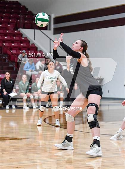 Thumbnail 3 in Franklin vs Little River Academy (UIL 3A Region III Bi-District Playoff) photogallery.