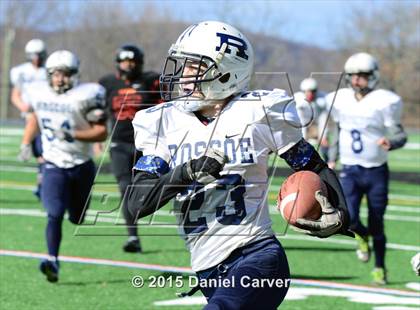 Thumbnail 2 in Tuckahoe vs. Downsville Central/Roscoe Central (NYSPHSAA Class D Regional Final) photogallery.