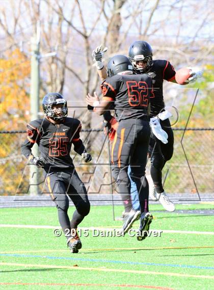 Thumbnail 2 in Tuckahoe vs. Downsville Central/Roscoe Central (NYSPHSAA Class D Regional Final) photogallery.