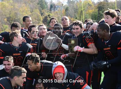 Thumbnail 3 in Tuckahoe vs. Downsville Central/Roscoe Central (NYSPHSAA Class D Regional Final) photogallery.