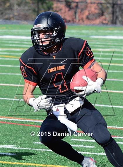 Thumbnail 3 in Tuckahoe vs. Downsville Central/Roscoe Central (NYSPHSAA Class D Regional Final) photogallery.