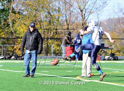 Thumbnail 2 in Tuckahoe vs. Downsville Central/Roscoe Central (NYSPHSAA Class D Regional Final) photogallery.