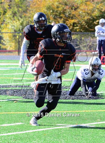 Thumbnail 2 in Tuckahoe vs. Downsville Central/Roscoe Central (NYSPHSAA Class D Regional Final) photogallery.