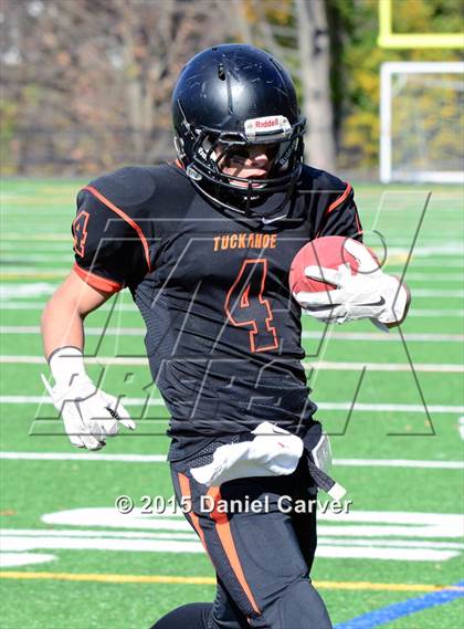Thumbnail 3 in Tuckahoe vs. Downsville Central/Roscoe Central (NYSPHSAA Class D Regional Final) photogallery.