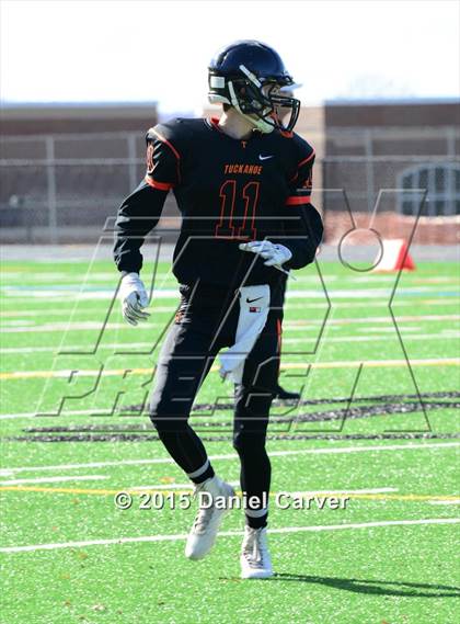 Thumbnail 2 in Tuckahoe vs. Downsville Central/Roscoe Central (NYSPHSAA Class D Regional Final) photogallery.