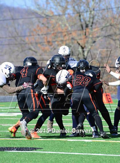Thumbnail 3 in Tuckahoe vs. Downsville Central/Roscoe Central (NYSPHSAA Class D Regional Final) photogallery.