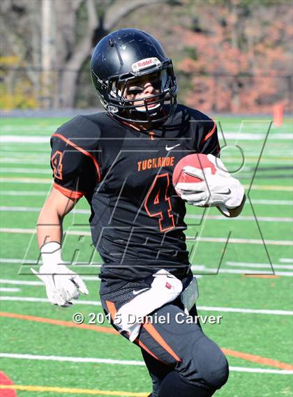 Thumbnail 1 in Tuckahoe vs. Downsville Central/Roscoe Central (NYSPHSAA Class D Regional Final) photogallery.