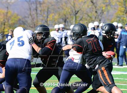 Thumbnail 2 in Tuckahoe vs. Downsville Central/Roscoe Central (NYSPHSAA Class D Regional Final) photogallery.