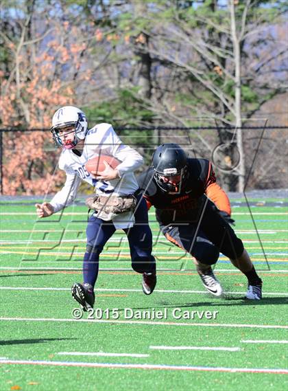 Thumbnail 2 in Tuckahoe vs. Downsville Central/Roscoe Central (NYSPHSAA Class D Regional Final) photogallery.