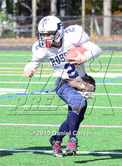 Thumbnail 2 in Tuckahoe vs. Downsville Central/Roscoe Central (NYSPHSAA Class D Regional Final) photogallery.