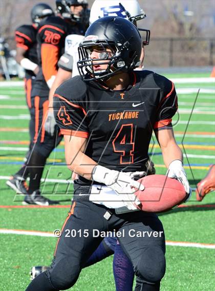 Thumbnail 1 in Tuckahoe vs. Downsville Central/Roscoe Central (NYSPHSAA Class D Regional Final) photogallery.