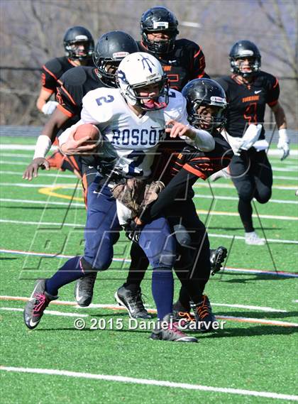 Thumbnail 1 in Tuckahoe vs. Downsville Central/Roscoe Central (NYSPHSAA Class D Regional Final) photogallery.