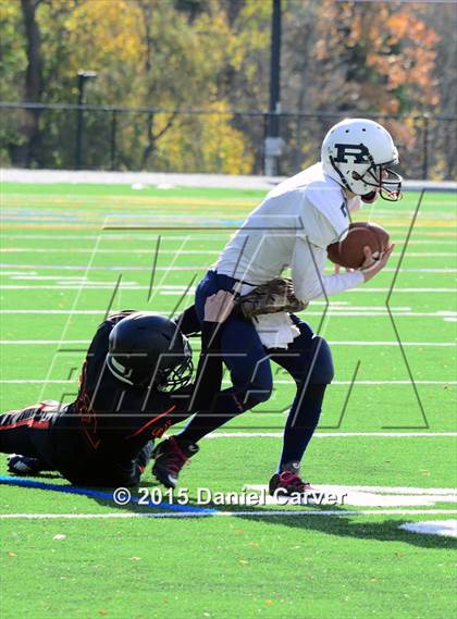 Thumbnail 2 in Tuckahoe vs. Downsville Central/Roscoe Central (NYSPHSAA Class D Regional Final) photogallery.