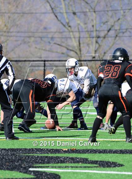 Thumbnail 2 in Tuckahoe vs. Downsville Central/Roscoe Central (NYSPHSAA Class D Regional Final) photogallery.