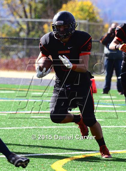 Thumbnail 2 in Tuckahoe vs. Downsville Central/Roscoe Central (NYSPHSAA Class D Regional Final) photogallery.