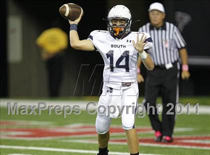 Thumbnail 2 in South Gwinnett @ Central Gwinnett (Great American Football Classic) photogallery.