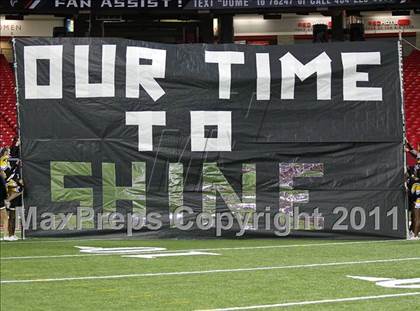 Thumbnail 2 in South Gwinnett @ Central Gwinnett (Great American Football Classic) photogallery.