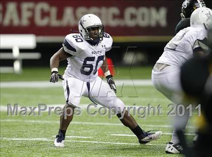 Thumbnail 1 in South Gwinnett @ Central Gwinnett (Great American Football Classic) photogallery.