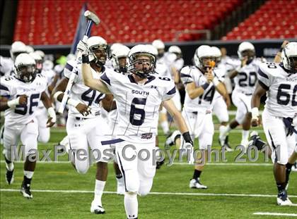 Thumbnail 1 in South Gwinnett @ Central Gwinnett (Great American Football Classic) photogallery.