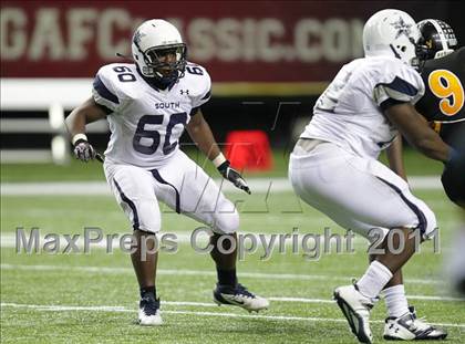 Thumbnail 3 in South Gwinnett @ Central Gwinnett (Great American Football Classic) photogallery.