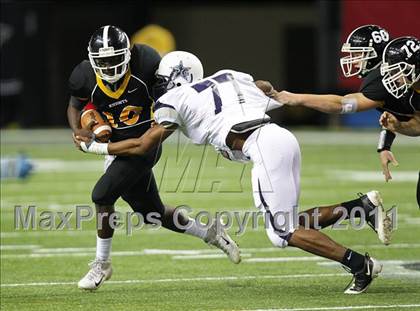 Thumbnail 3 in South Gwinnett @ Central Gwinnett (Great American Football Classic) photogallery.