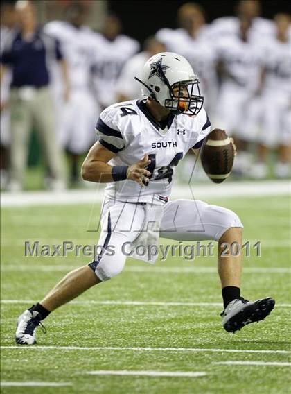 Thumbnail 1 in South Gwinnett @ Central Gwinnett (Great American Football Classic) photogallery.