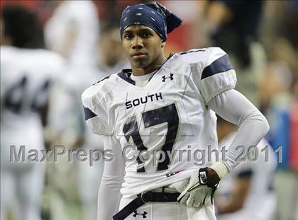 Thumbnail 3 in South Gwinnett @ Central Gwinnett (Great American Football Classic) photogallery.