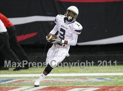 Thumbnail 1 in South Gwinnett @ Central Gwinnett (Great American Football Classic) photogallery.