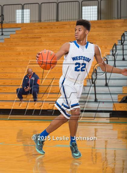 Thumbnail 3 in Hebron vs Westside (McDonald's Texas Invitational) photogallery.