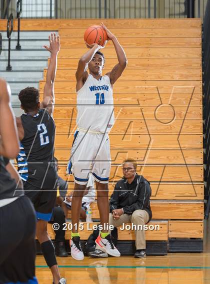 Thumbnail 2 in Hebron vs Westside (McDonald's Texas Invitational) photogallery.