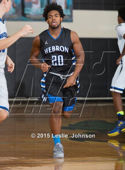 Thumbnail 1 in Hebron vs Westside (McDonald's Texas Invitational) photogallery.
