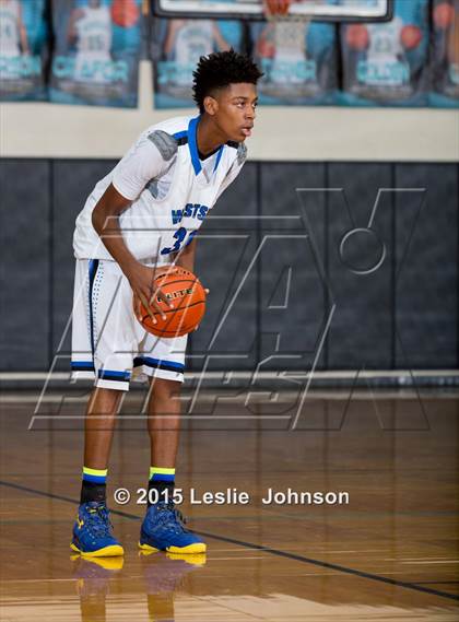 Thumbnail 3 in Hebron vs Westside (McDonald's Texas Invitational) photogallery.