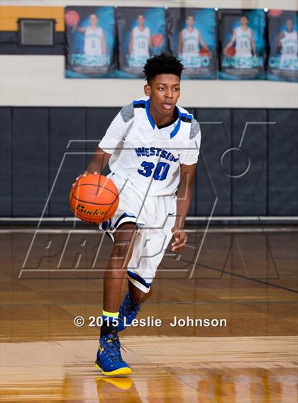 Thumbnail 3 in Hebron vs Westside (McDonald's Texas Invitational) photogallery.