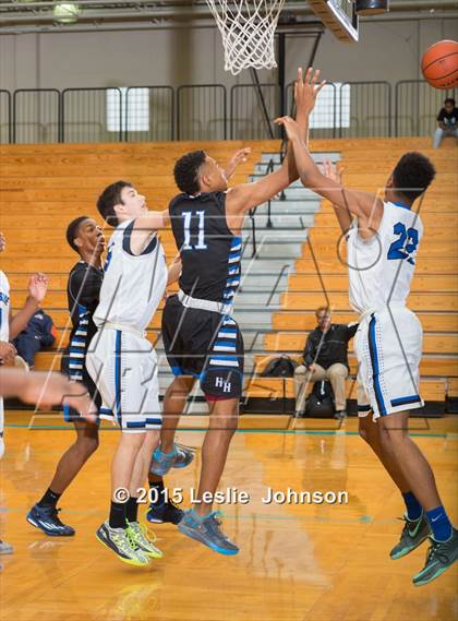Thumbnail 2 in Hebron vs Westside (McDonald's Texas Invitational) photogallery.