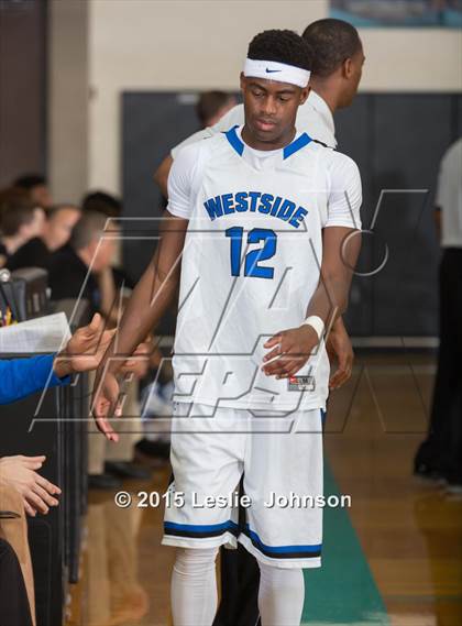 Thumbnail 2 in Hebron vs Westside (McDonald's Texas Invitational) photogallery.