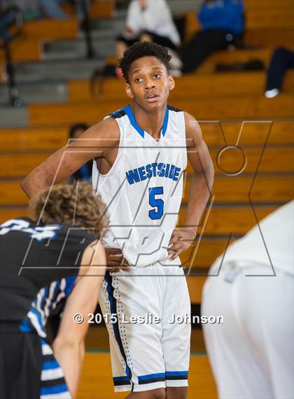Thumbnail 2 in Hebron vs Westside (McDonald's Texas Invitational) photogallery.