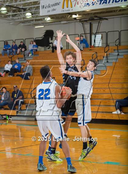 Thumbnail 2 in Hebron vs Westside (McDonald's Texas Invitational) photogallery.