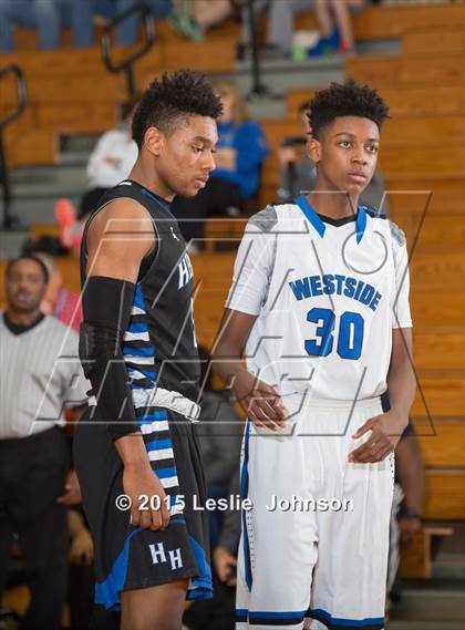 Thumbnail 3 in Hebron vs Westside (McDonald's Texas Invitational) photogallery.