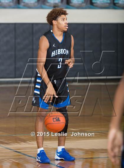 Thumbnail 3 in Hebron vs Westside (McDonald's Texas Invitational) photogallery.